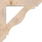 Ekena Millwork Funston Slat Smooth Bracket w/ Offset Brace, Douglas Fir, 7 1/2"W x 40"D x 40"H BKT0806X40X40FST06SDF - alternate 3